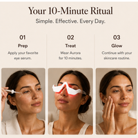 Orvelique Aurora - Red Light + Microcurrent Eye Ritual Mask